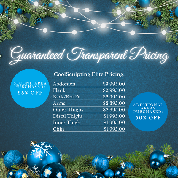 CoolSculpting Elite Transparent Pricing