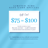 Holiday Gift Cards: Get $100 for $75