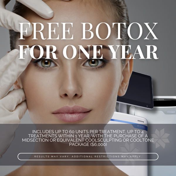 Free Botox for 1 Year with CoolSculpting® & CoolTone® Package