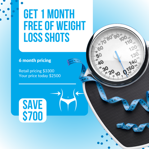 1 MONTH FREE WEIGHT LOSS SHOTS IN MAY