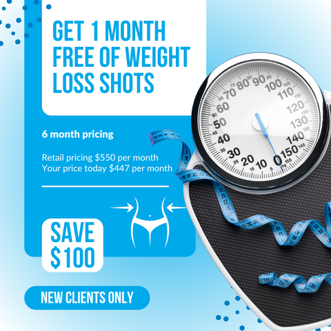 Get 1 Month Free Weight Loss Injections Monthly