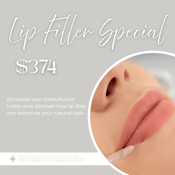 Lip Filler Special – $374